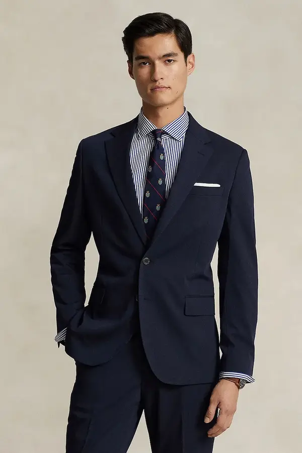 Polo Ralph Lauren Suknjič s primesjo volne Polo Ralph Lauren
