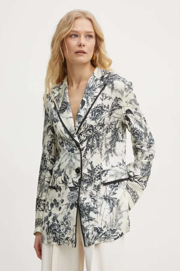 Simona Corsellini Suknjič Simona Corsellini bež barva, P25CPGI003