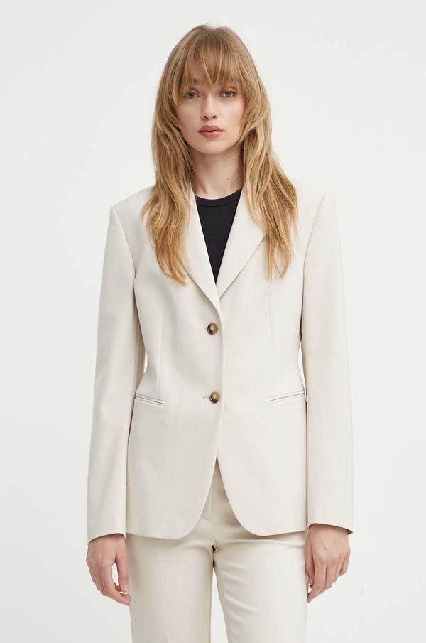 Tiger of Sweden Suknjič Tiger Of Sweden Ylja bež barva, S69302091