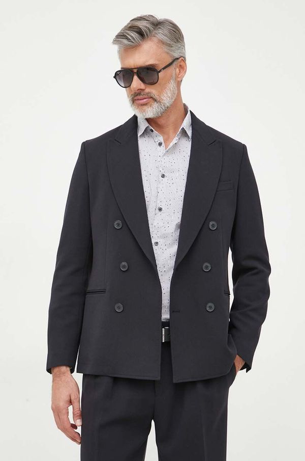 United Colors of Benetton Suknjič United Colors of Benetton moška, črna barva