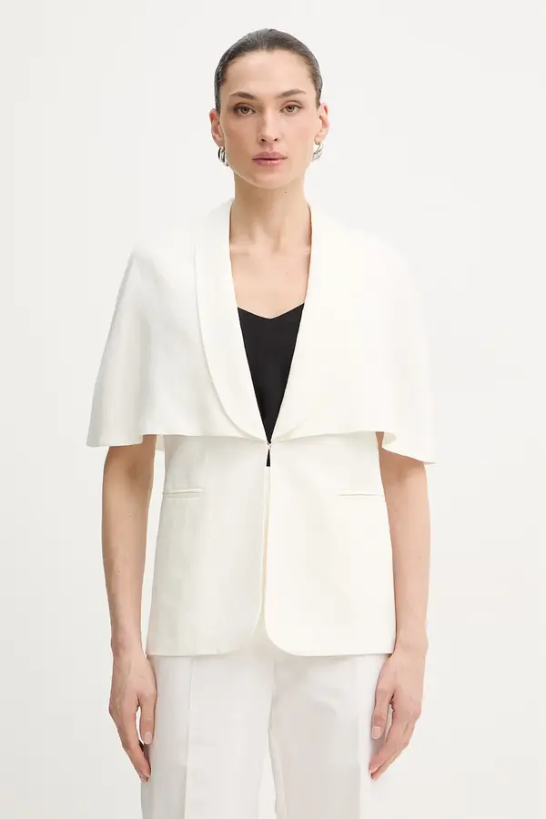 Twinset Suknjič z dodatkom lanu Twinset