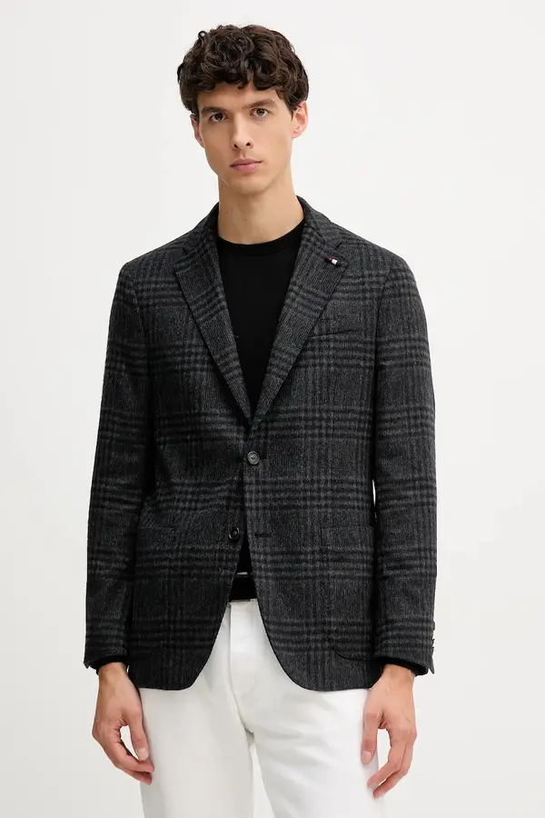 Tommy Hilfiger Suknjič z dodatkom volne Tommy Hilfiger