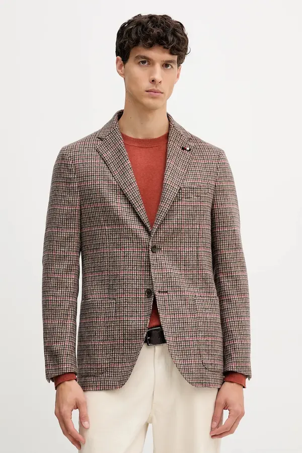 Tommy Hilfiger Suknjič z dodatkom volne Tommy Hilfiger