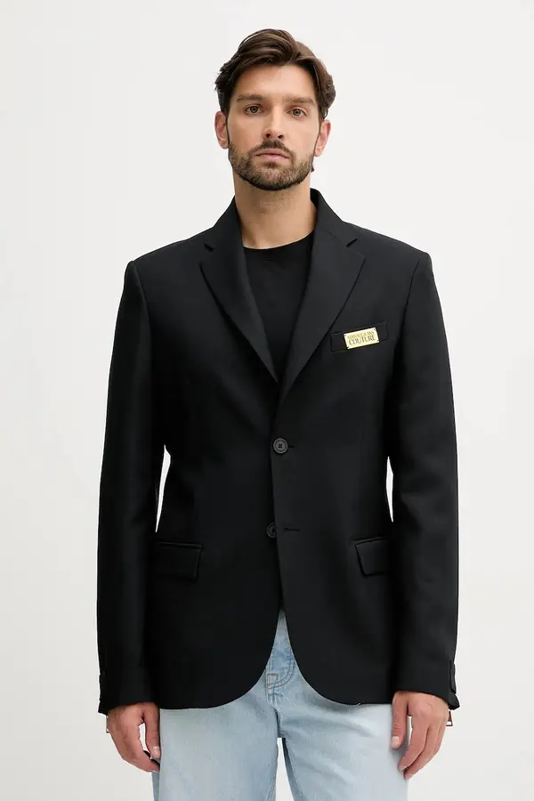 Versace Jeans Couture Suknjič z dodatkom volne Versace Jeans Couture