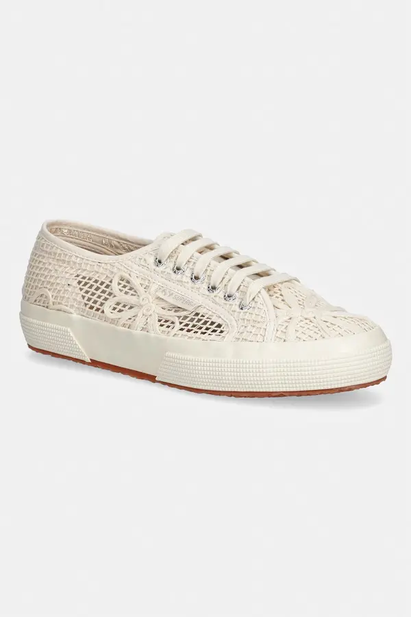 Superga Superga 2750 NET FLOWER CROCHET teniske ženske