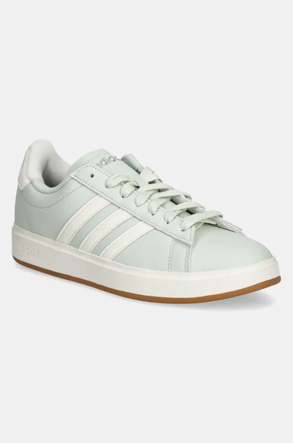 adidas Superge adidas Grand Court 2.0 zelena barva, JH8679