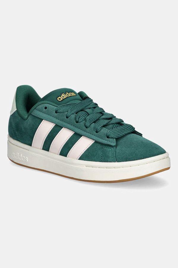 adidas Superge adidas Grand Court Alpha 00S zelena barva, JI1715