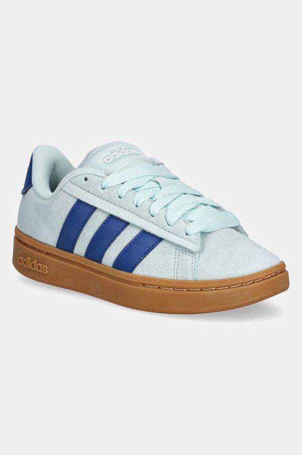 adidas Superge adidas Grand Court Alpha 00S zelena barva, JI1718