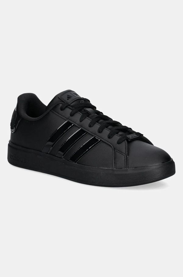 adidas Superge adidas Grand Court x Mandalorian črna barva, JI2842