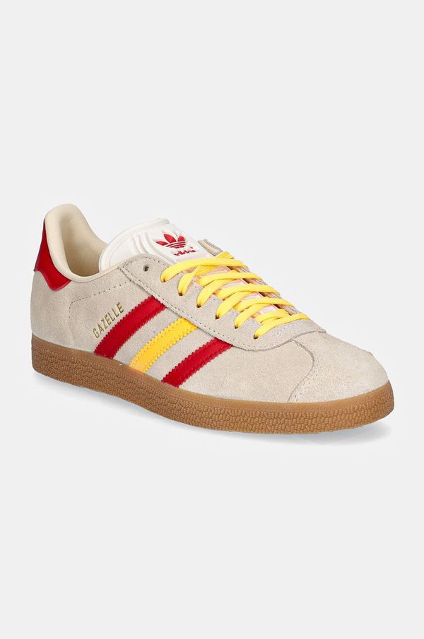 adidas Originals Superge adidas Originals Gazelle bež barva, IE9125