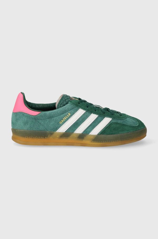 adidas Originals Superge adidas Originals GAZELLE INDOOR zelena barva IG5929