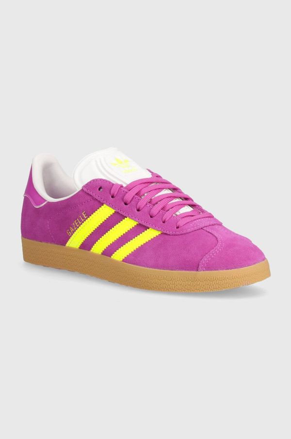 adidas Originals Superge adidas Originals Gazelle vijolična barva, JI1373