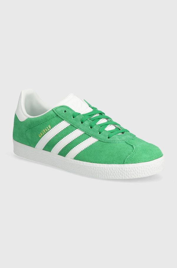 adidas Originals Superge adidas Originals GAZELLE zelena barva, IE5612