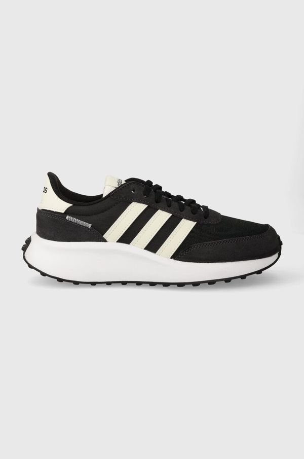 adidas Superge adidas RUN 70s črna barva