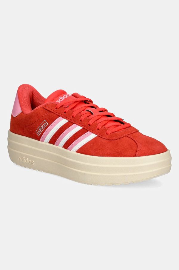 adidas Superge adidas VL Court Bold oranžna barva, JI1786