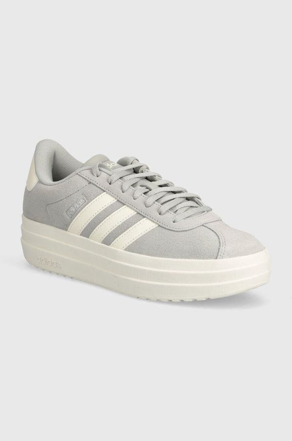 adidas Superge adidas VL COURT BOLD siva barva, IF9784