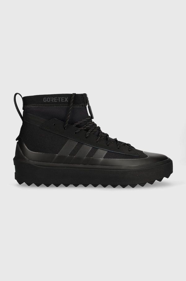 adidas Superge adidas ZNSORED HI GTX črna barva