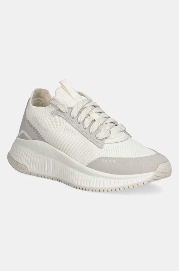 BOSS Superge BOSS TTNMEVO bež barva, 50536413