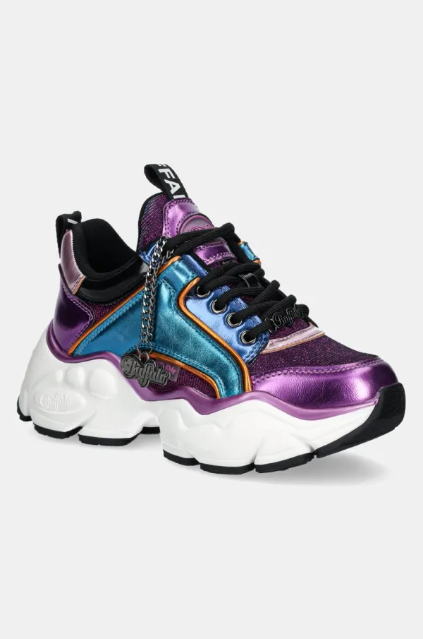 Buffalo Superge Buffalo Binary Glam ženske, vijolična barva, 1636306-PUR