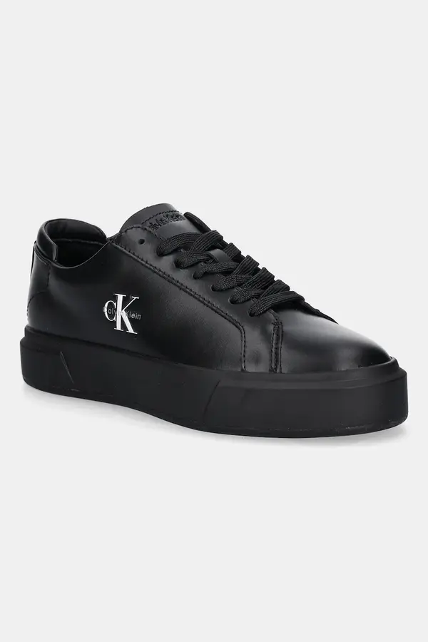 Calvin Klein Superge Calvin Klein BASKET LACE UP LTH ML