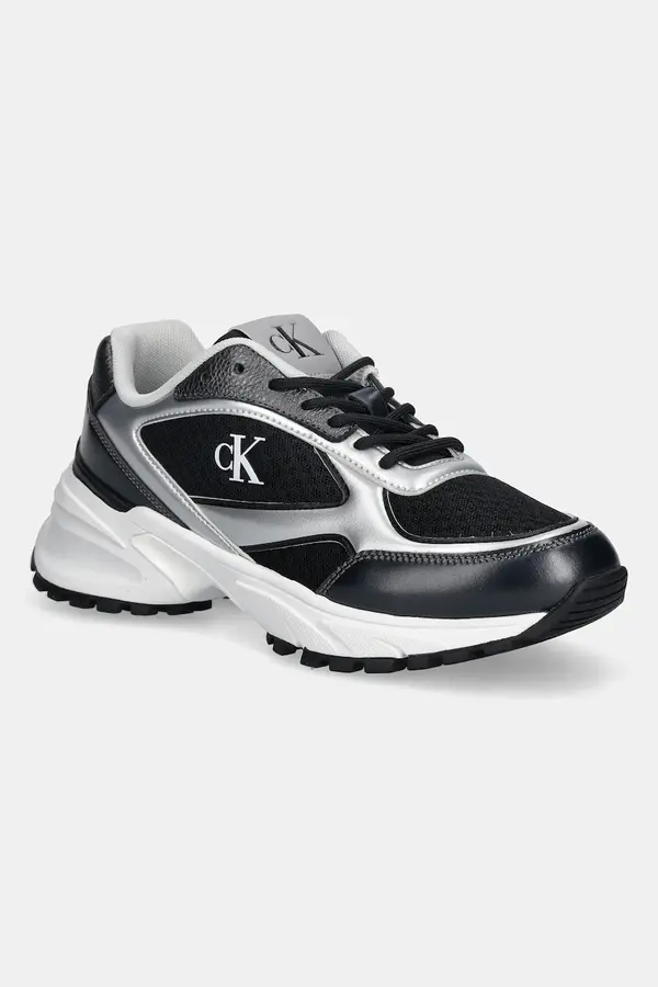 Calvin Klein Superge Calvin Klein HIKE RUNNER LACE UP MESH MIX MET