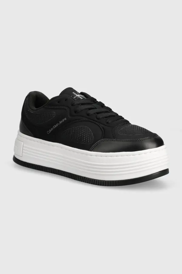 Calvin Klein Jeans Superge Calvin Klein Jeans BOLD PLATF LOW LACE MIX IN MTL