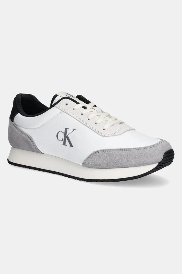 Calvin Klein Jeans Superge Calvin Klein Jeans RETRO RUNNER ICONIC SNK siva barva, YM0YM01119