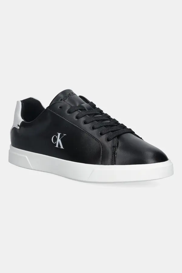 Calvin Klein Superge Calvin Klein LOW PRO CUP LACEUP LTH MOIRE