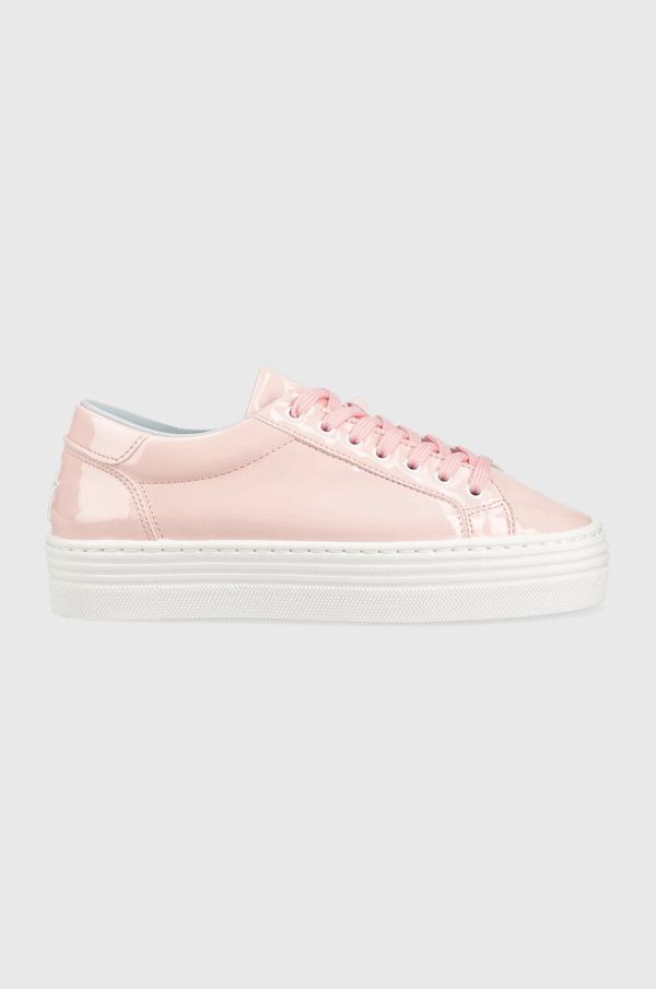 Chiara Ferragni Superge Chiara Ferragni Tennis Low roza barva, CF TENNIS LOW