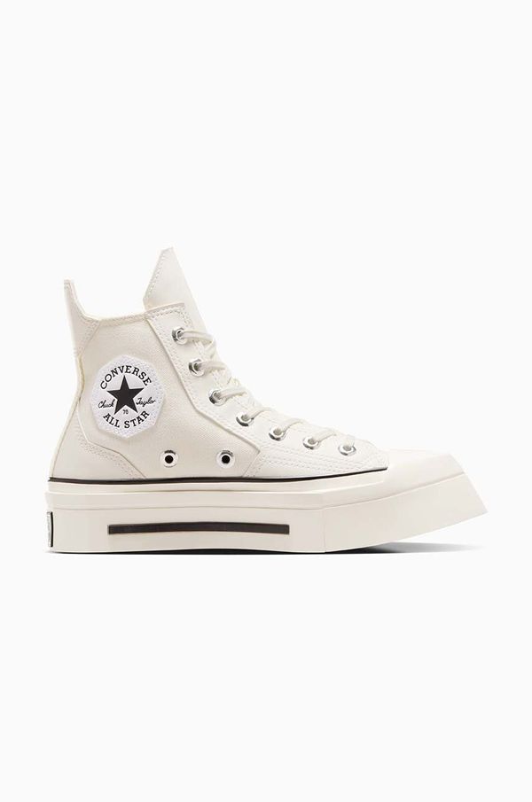 Converse Superge Converse Chuck 70 De Luxe Squared HI bež barva, A06436C