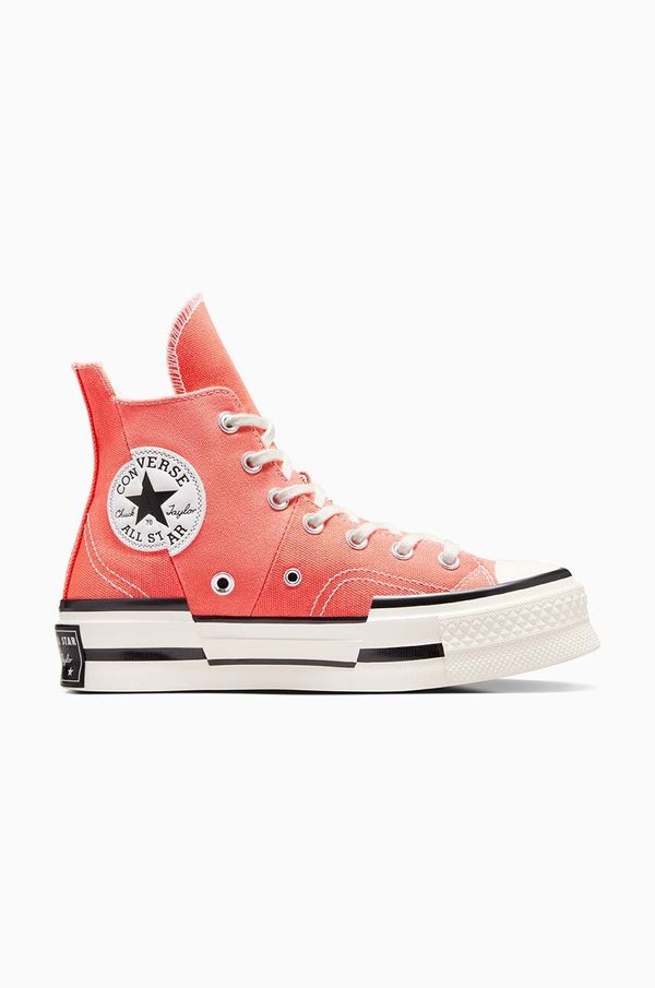 Converse Superge Converse Chuck 70 Plus ženske, oranžna barva, A06432C