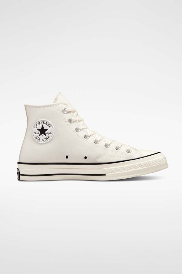 Converse Superge Converse Chuck 70 ženske, bela barva, A04968C