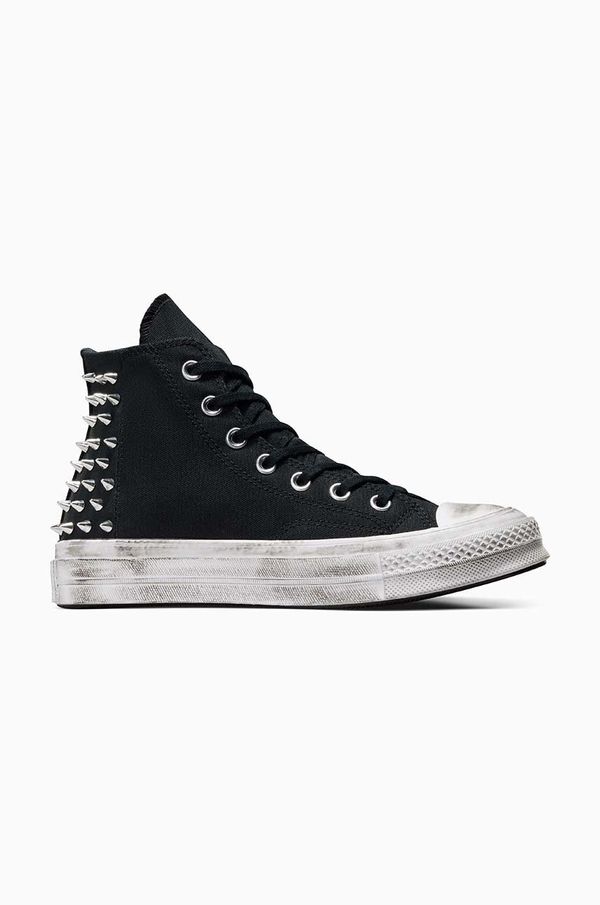 Converse Superge Converse Chuck 70 ženske, črna barva, A07207C