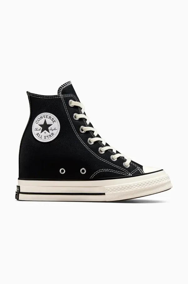 Converse Superge Converse Chuck 70 ženske, črna barva, A12563C
