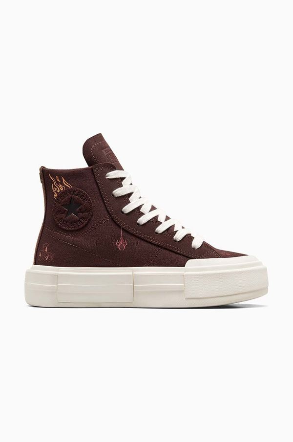 Converse Superge Converse Chuck Taylor All Star Cruise ženske, rjava barva, A07133C