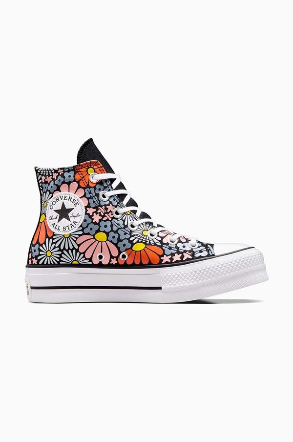 Converse Superge Converse Chuck Taylor All Star Lift črna barva, A08112C