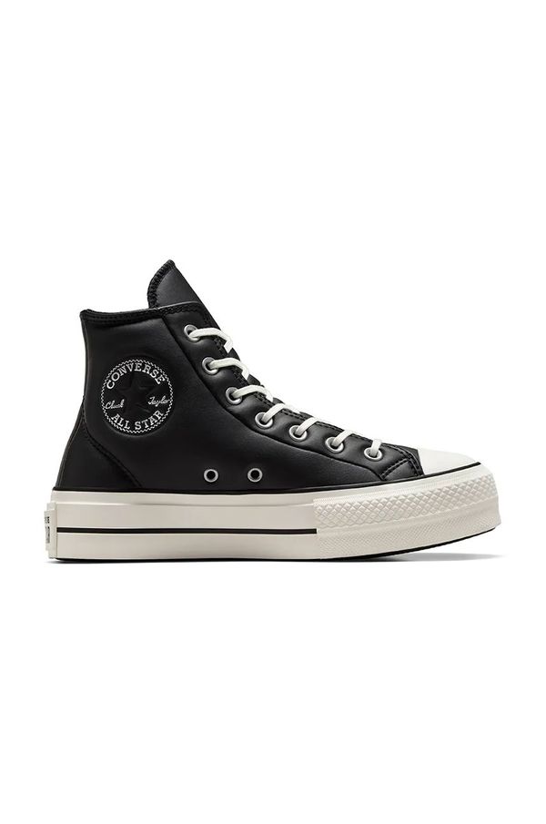 Converse Superge Converse Chuck Taylor All Star Lift ženske, črna barva, A11160C