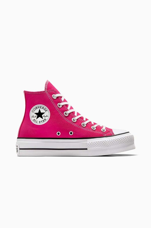 Converse Superge Converse Chuck Taylor All Star Lift ženske, roza barva, A08288C