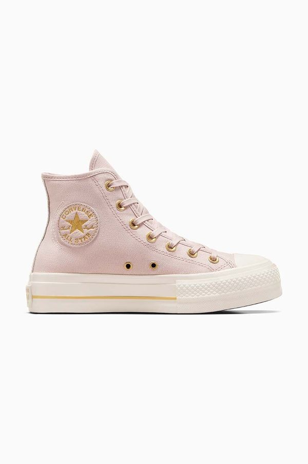 Converse Superge Converse Chuck Taylor All Star Lift ženske, roza barva, A10431C