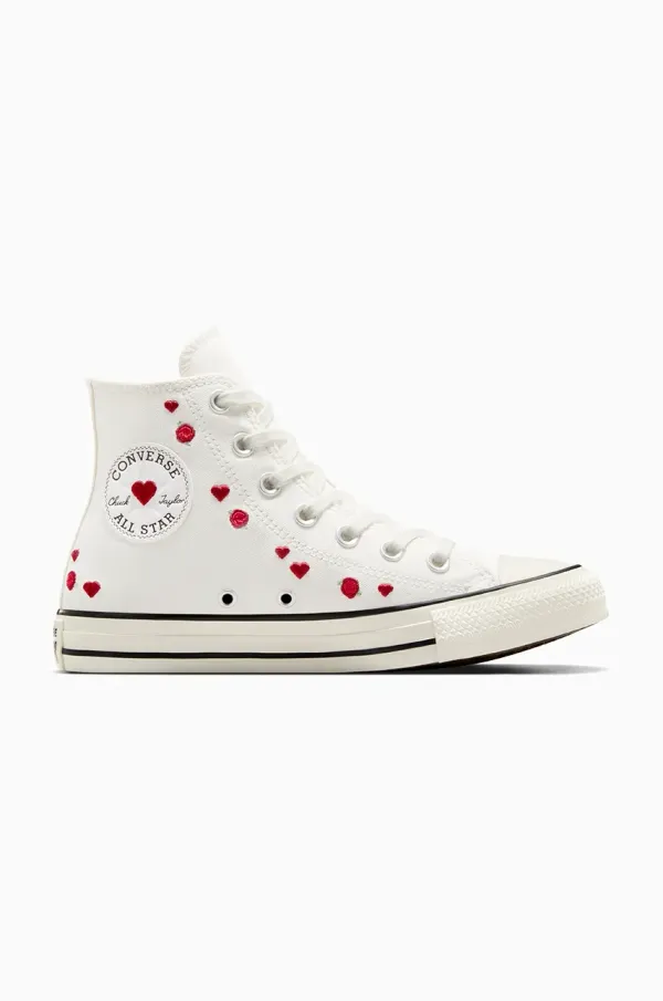 Converse Superge Converse Chuck Taylor All Star Valentine's Day bela barva, A13650C