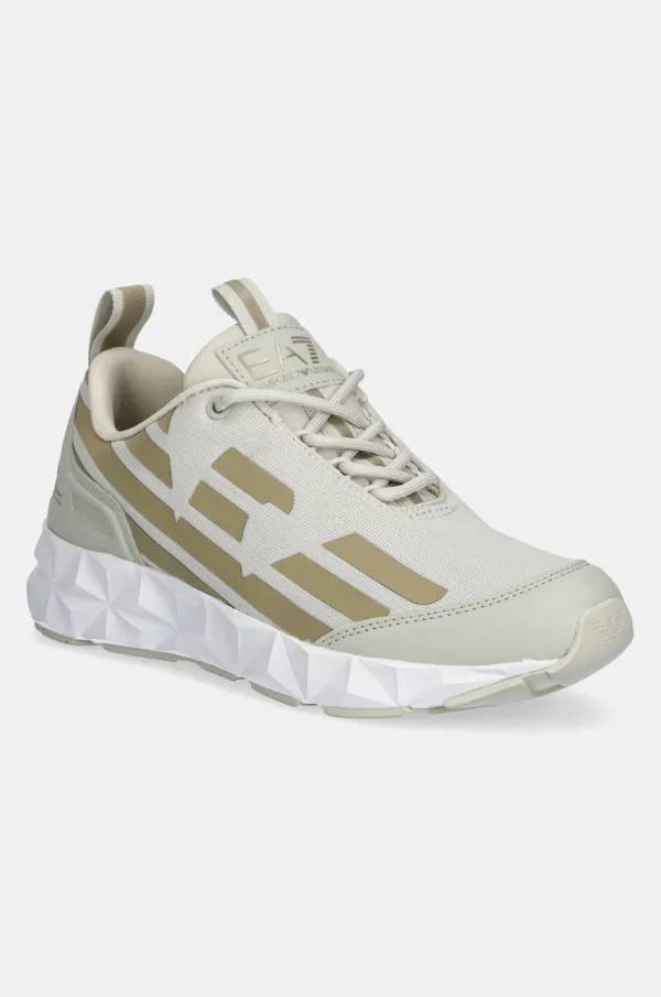 EA7 Emporio Armani Superge EA7 Emporio Armani ženske, bež barva, XK433.X8X217