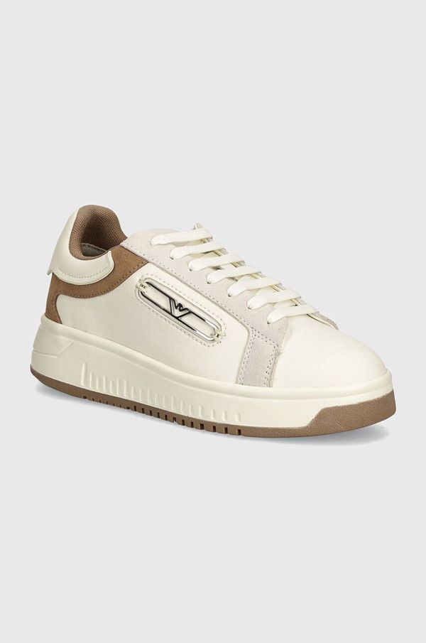 Emporio Armani Superge Emporio Armani bež barva, X3X024 XR222 C680
