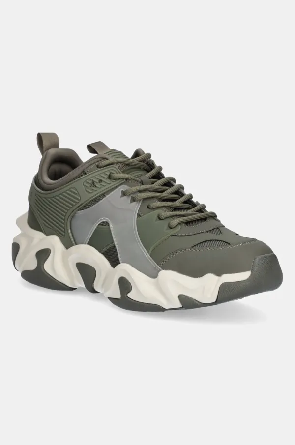 Guess Superge Guess CESI zelena barva, FMPCES FAL12