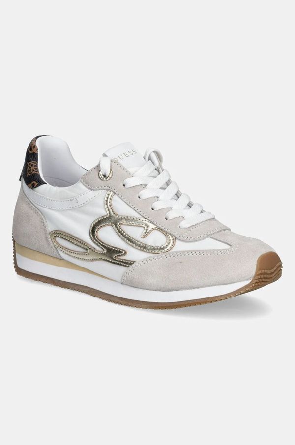 Guess Superge Guess SKROLL bela barva, FLPSKR SUE12