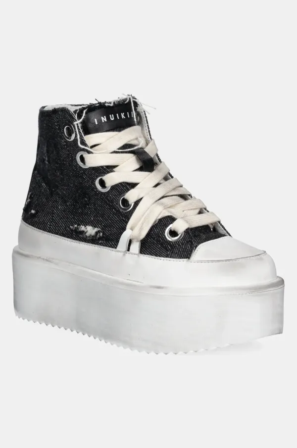 Inuikii Superge Inuikii Levy Jeans High ženske, črna barva, 1001.007.0021.000 / 30103-058