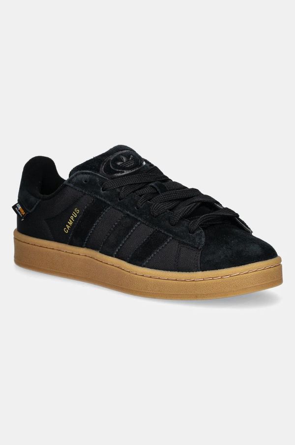 adidas Originals Superge iz semiša adidas Originals Campus 00s črna barva, JH7607