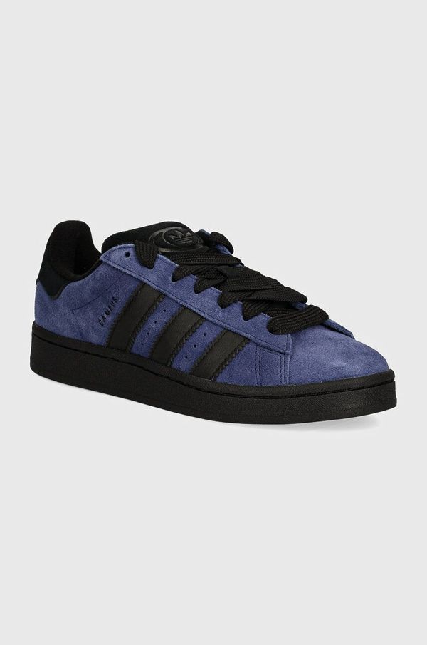 adidas Originals Superge iz semiša adidas Originals Campus 00s mornarsko modra barva, JH8997