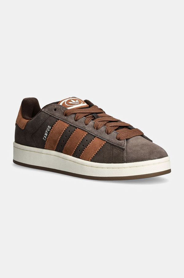 adidas Originals Superge iz semiša adidas Originals Campus 00s rjava barva, ID1417