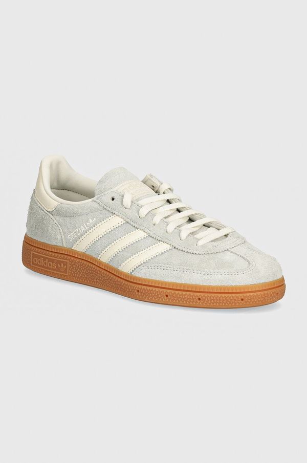 adidas Originals Superge iz semiša adidas Originals Handball Spezial W srebrna barva, IF6491