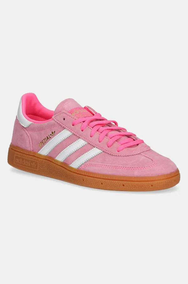 adidas Originals Superge iz semiša adidas Originals Handball Spezial W ženske, roza barva, JI2654